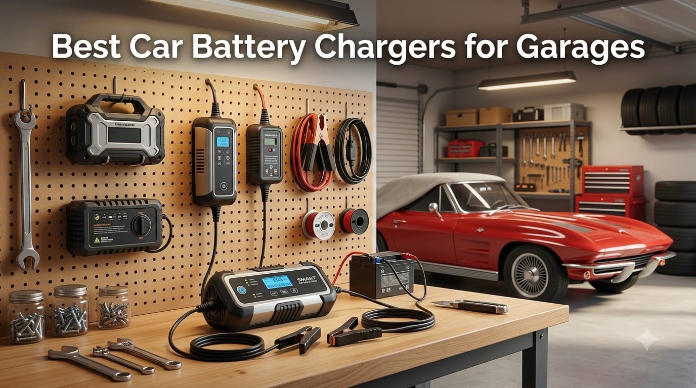 Best Car Battery Chargers for Garages