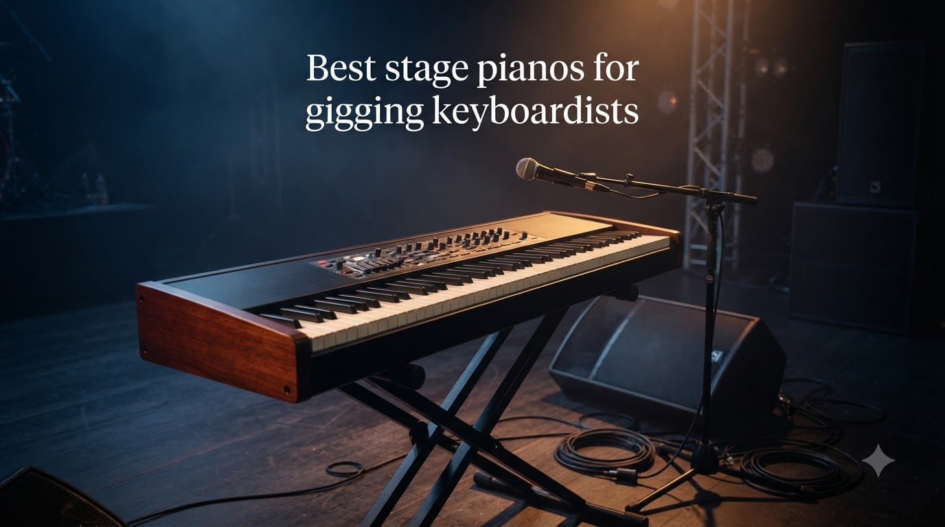 Best stage pianos for gigging keyboardists