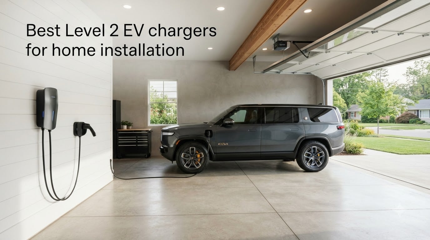 Best Level 2 EV chargers for home installation