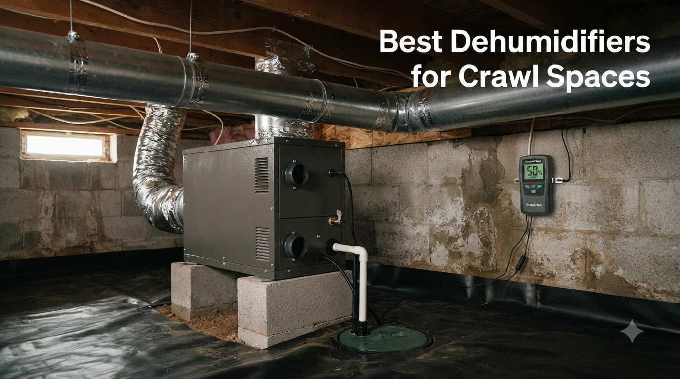 Best Dehumidifiers for Crawl Spaces