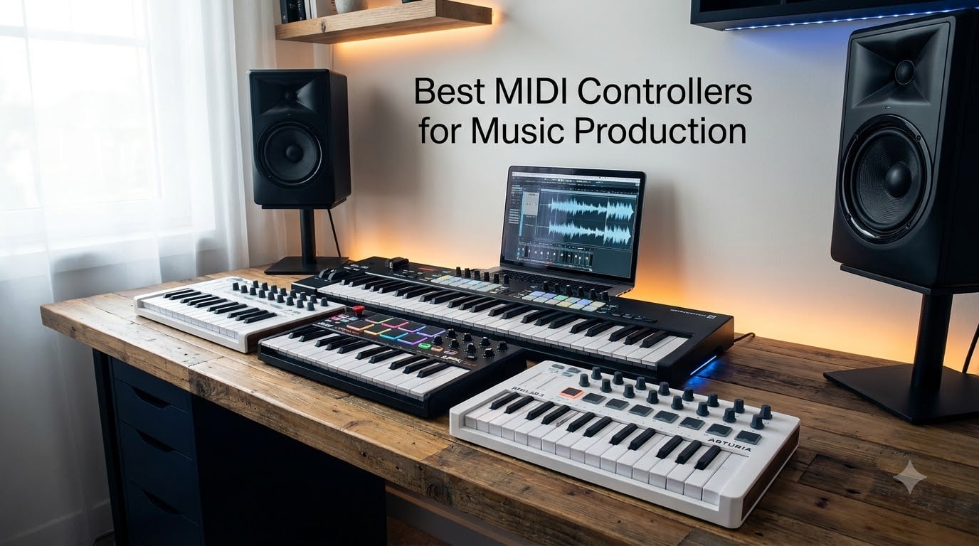 Best MIDI Controllers for Music Production