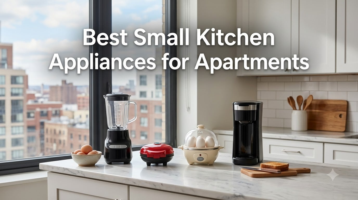 Best Small Kitchen Appliances for Apartments