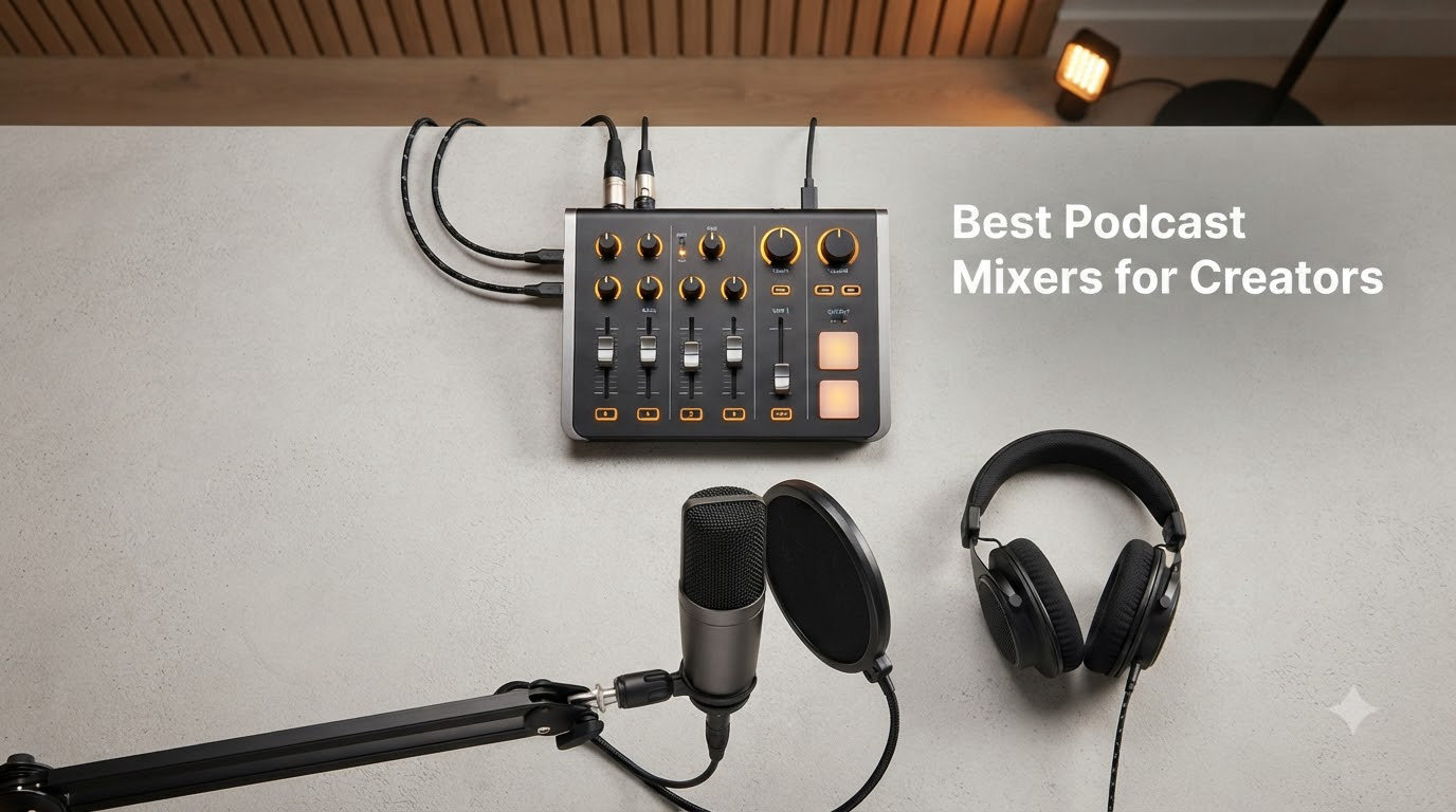 Best Podcast Mixers for Creators