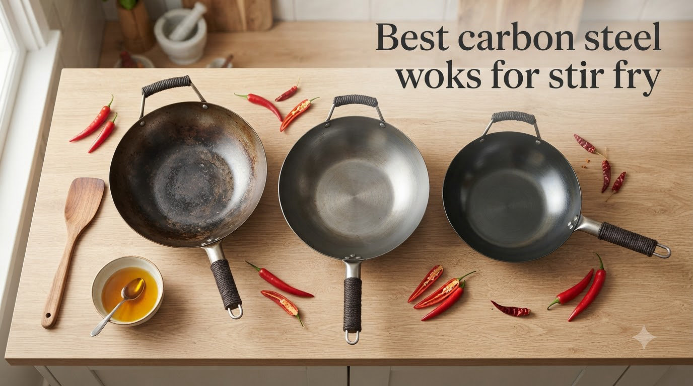 Best carbon steel woks for stir fry