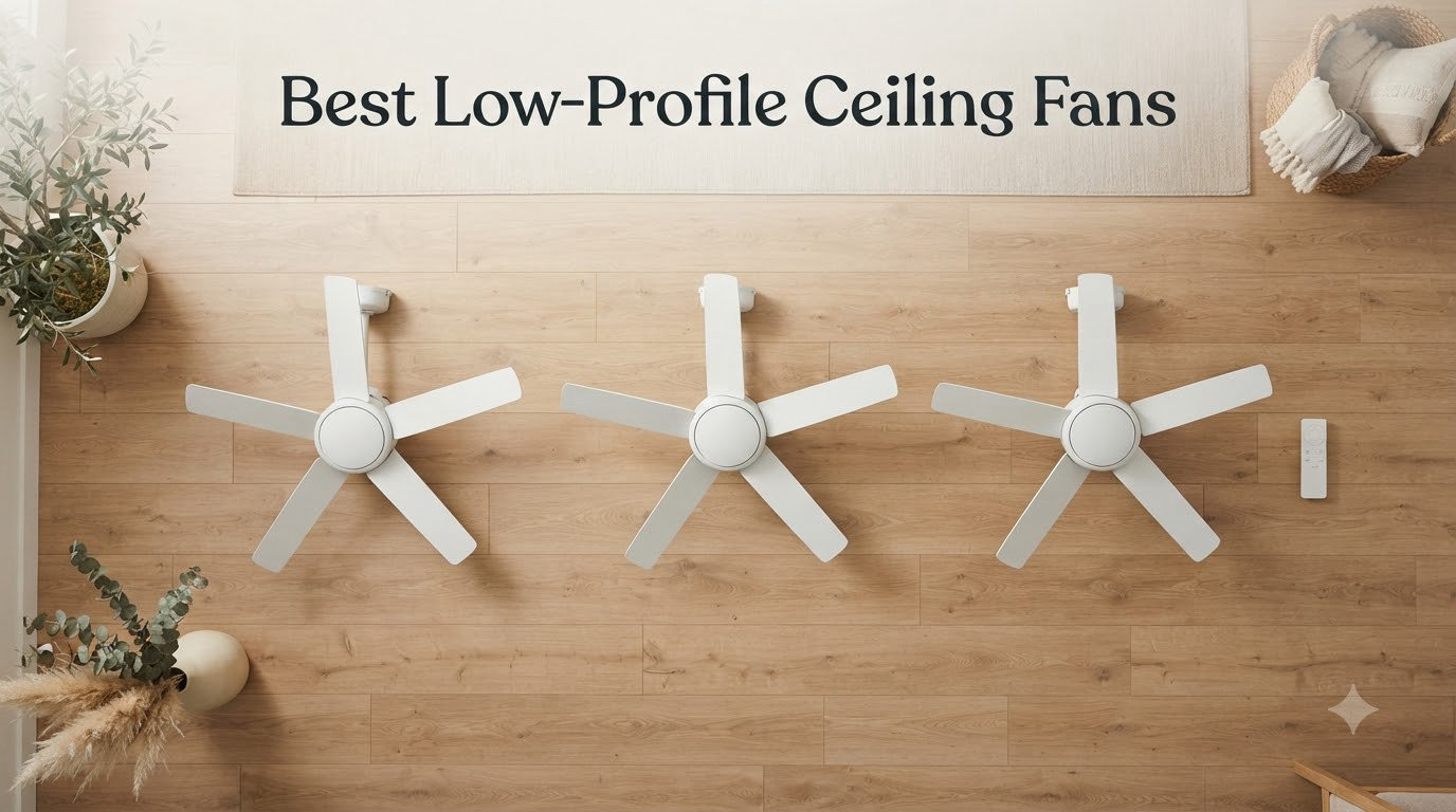 Best Low-Profile Ceiling Fans
