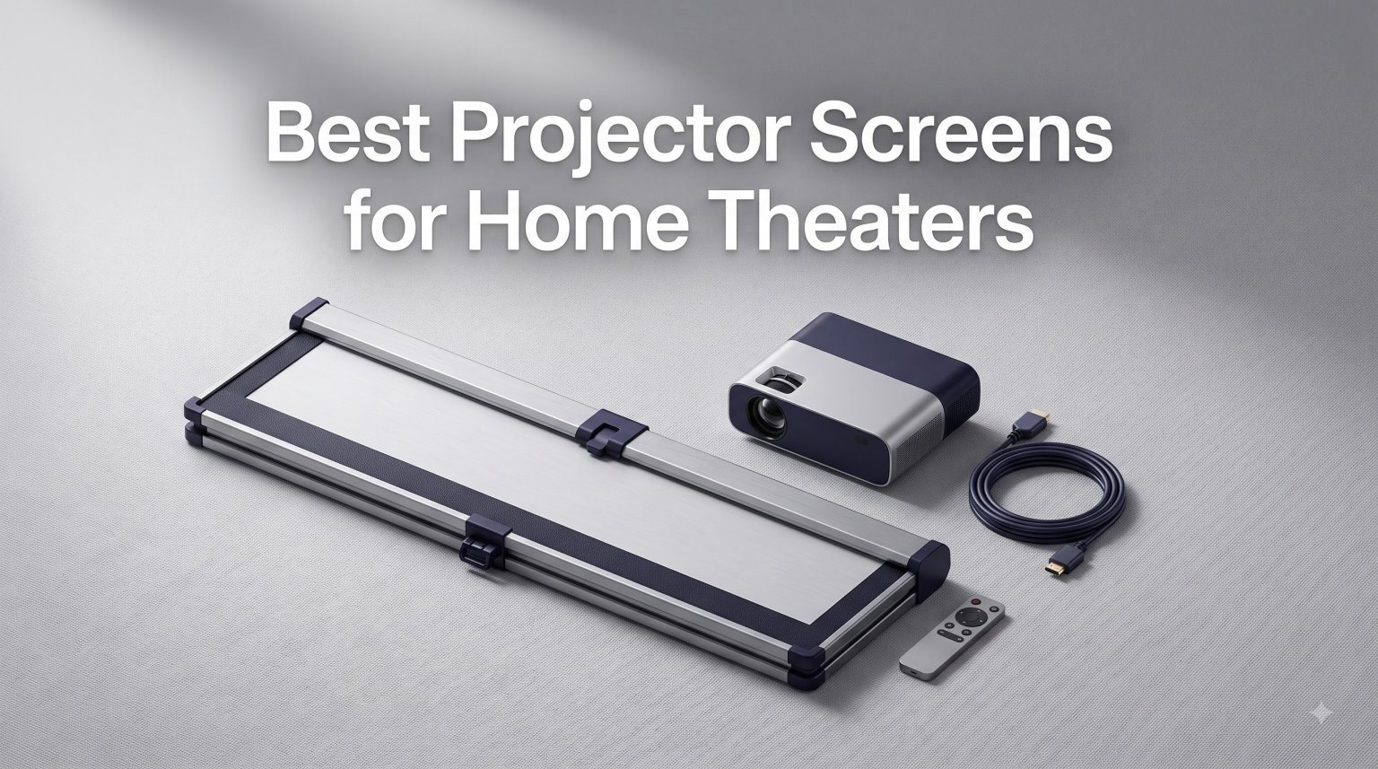 Best Projector Screens for Home Theaters