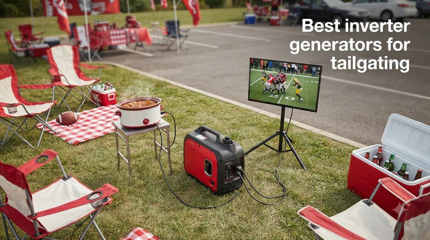 Best inverter generators for tailgating