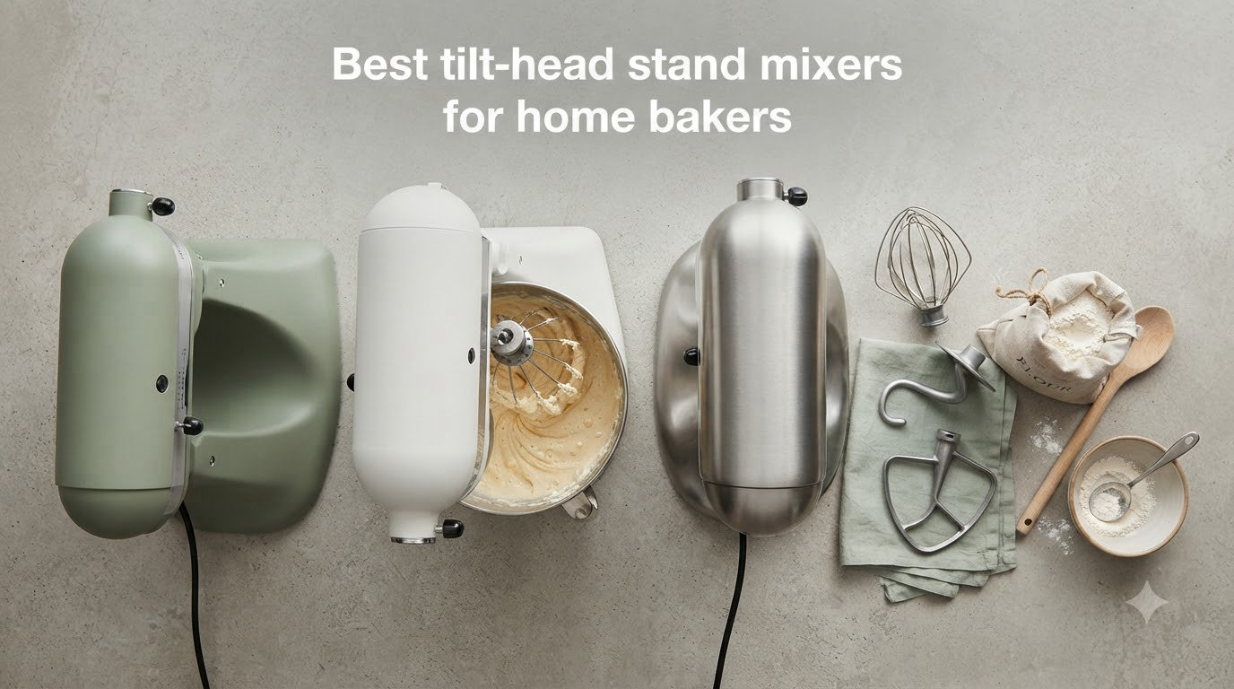Best tilt-head stand mixers for home bakers
