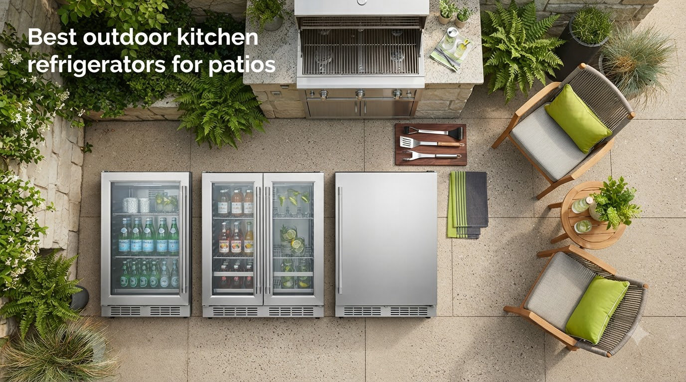 Best outdoor kitchen refrigerators for patios