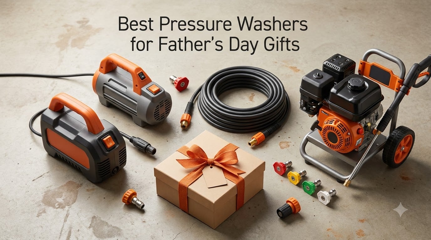 Best Pressure Washers for Father's Day Gifts