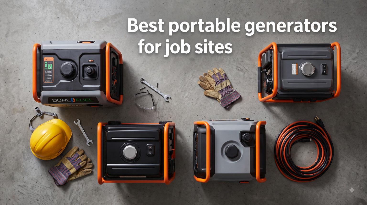Best portable generators for job sites