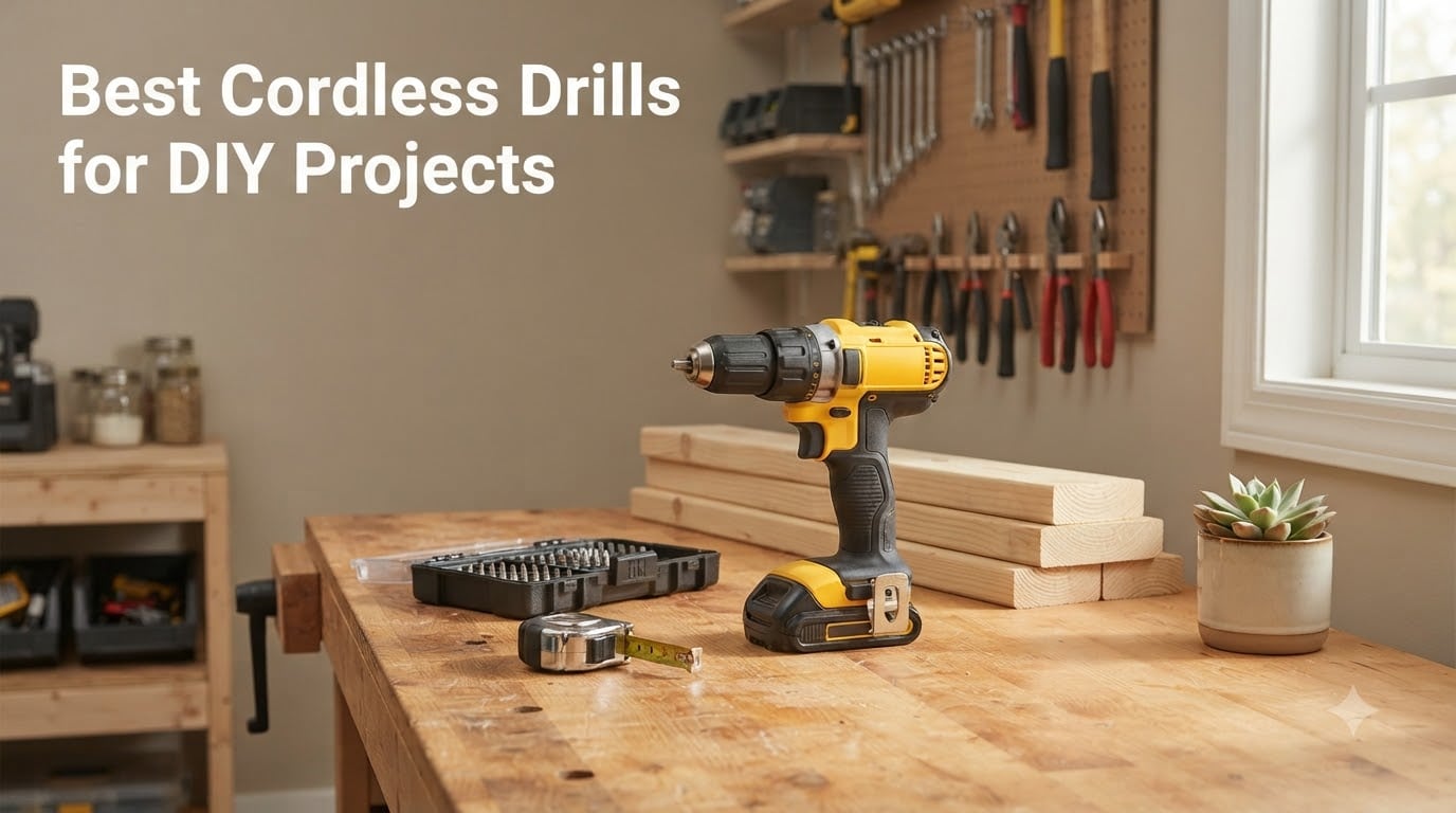 Best Cordless Drills for DIY Projects