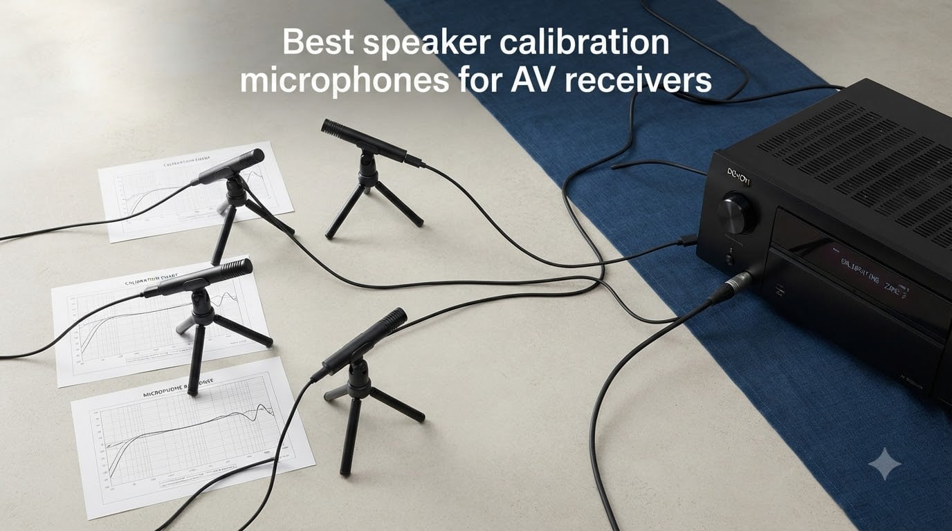 Best speaker calibration microphones for AV receivers
