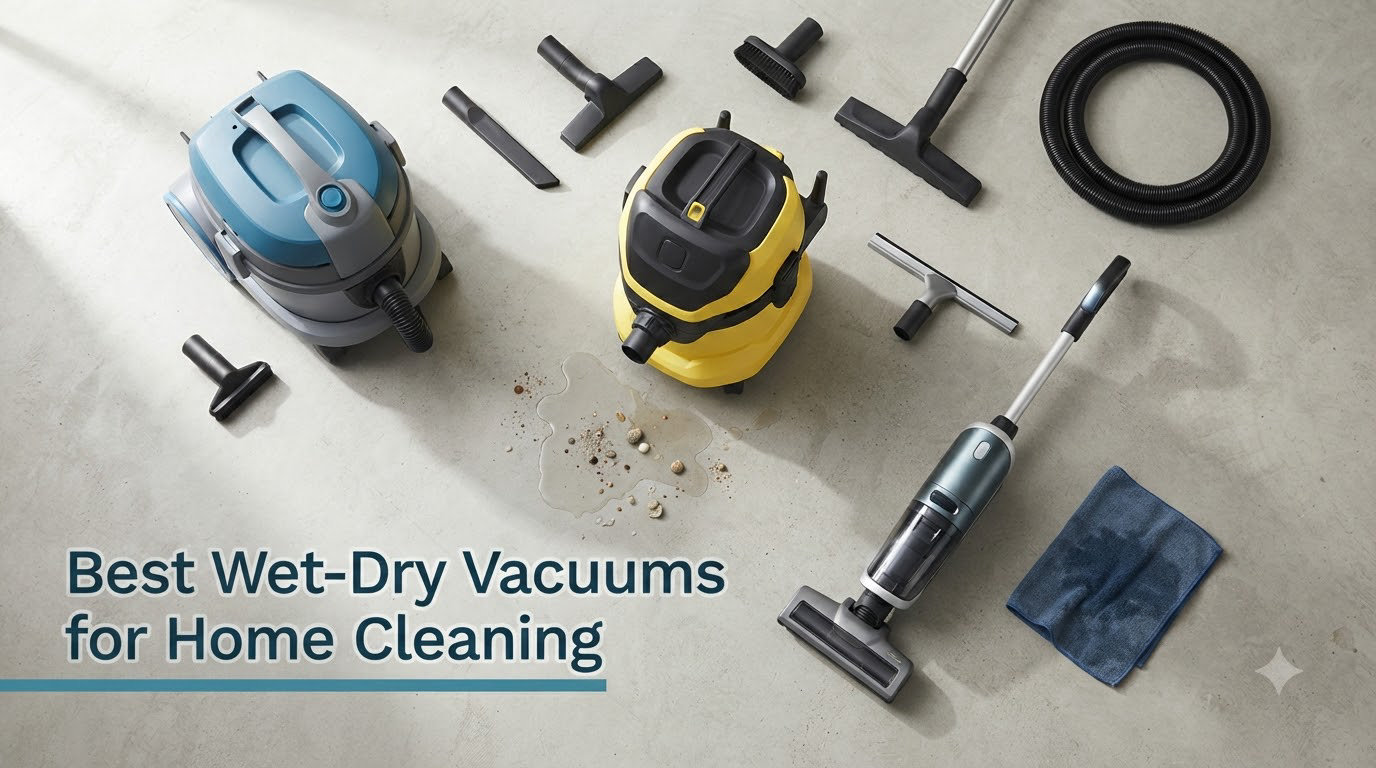 Best Wet-Dry Vacuums for Home Cleaning