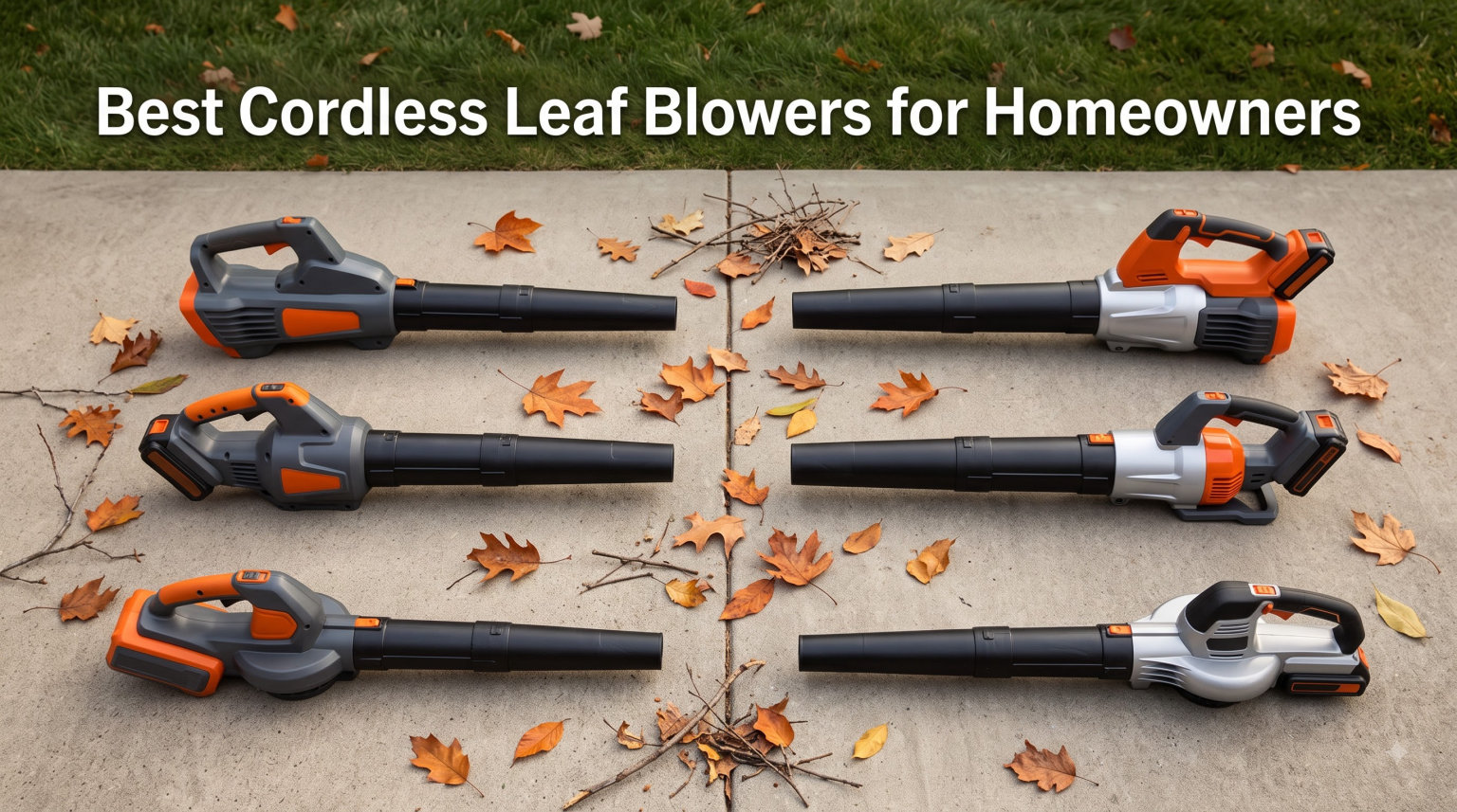 Best Cordless Leaf Blowers for Homeowners