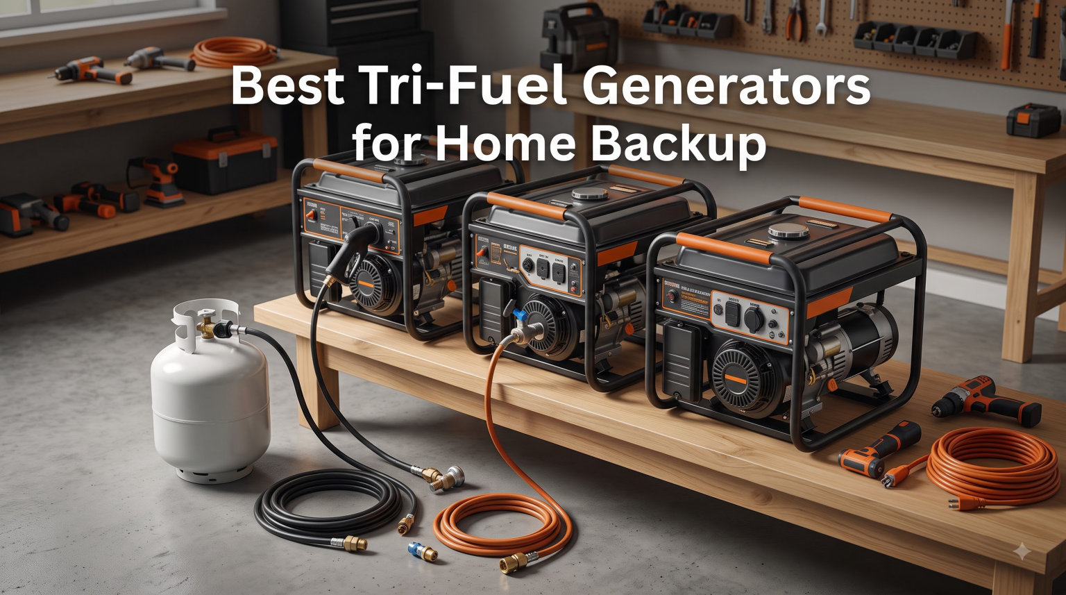 Best Tri-Fuel Generators for Home Backup