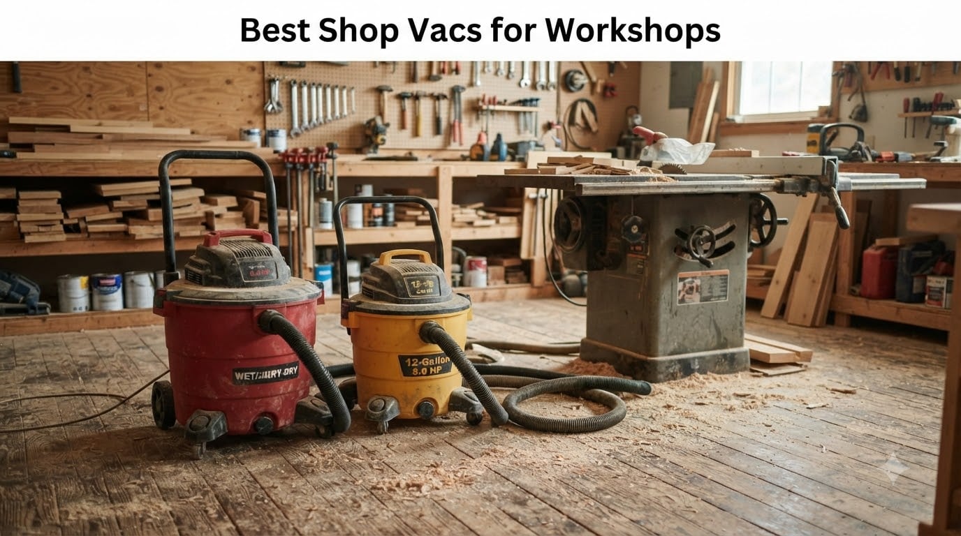Best Shop Vacs for Workshops