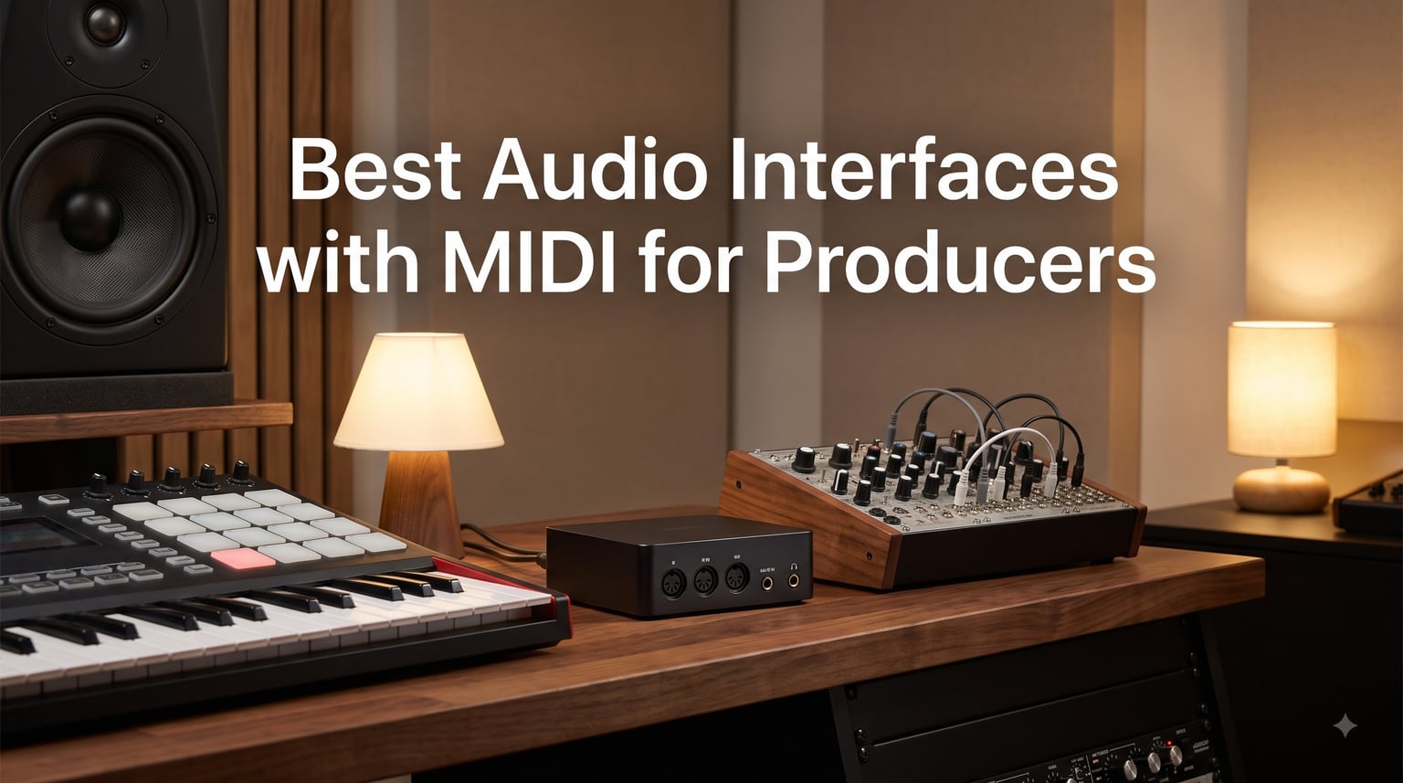 Best Audio Interfaces with MIDI for Producers