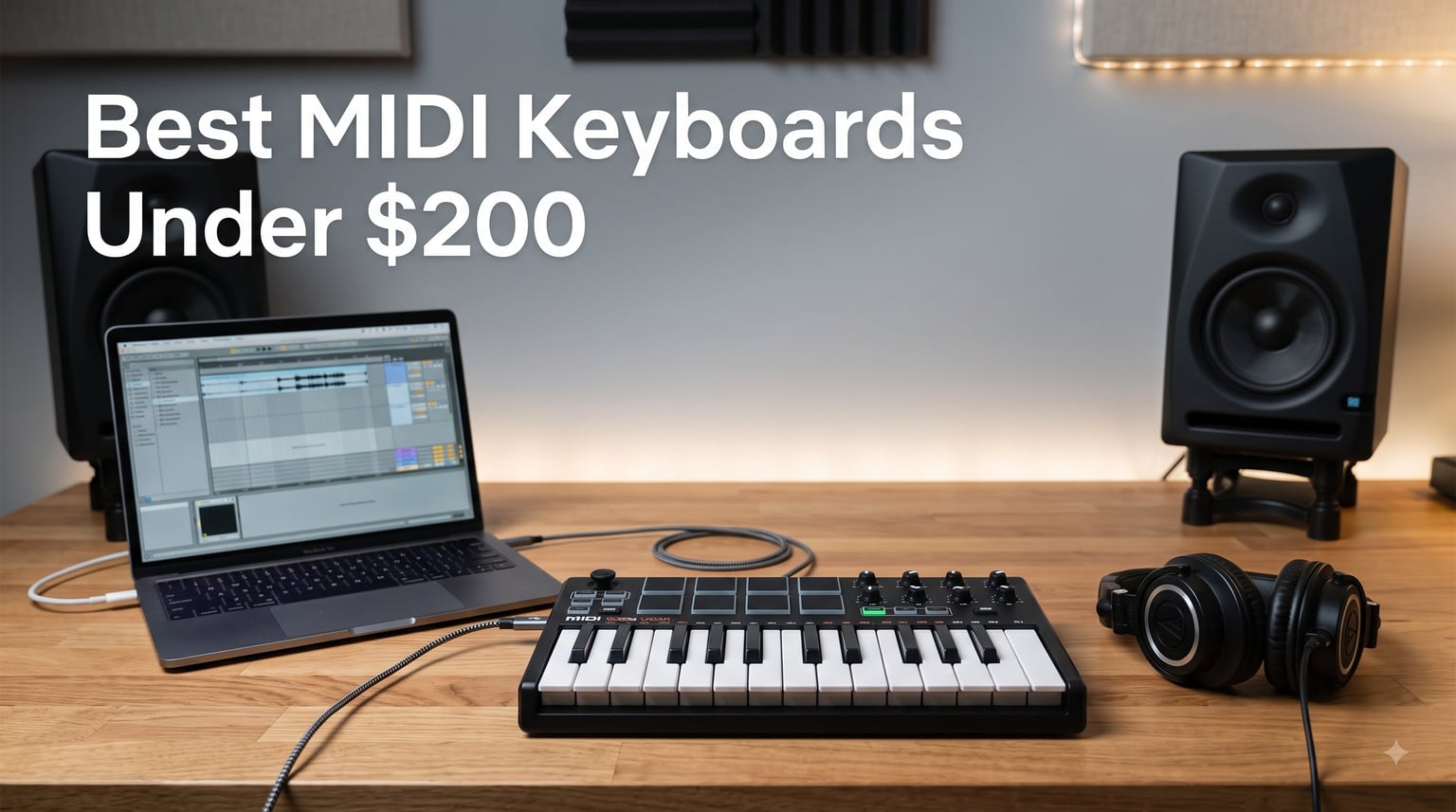 Best MIDI Keyboards Under $200
