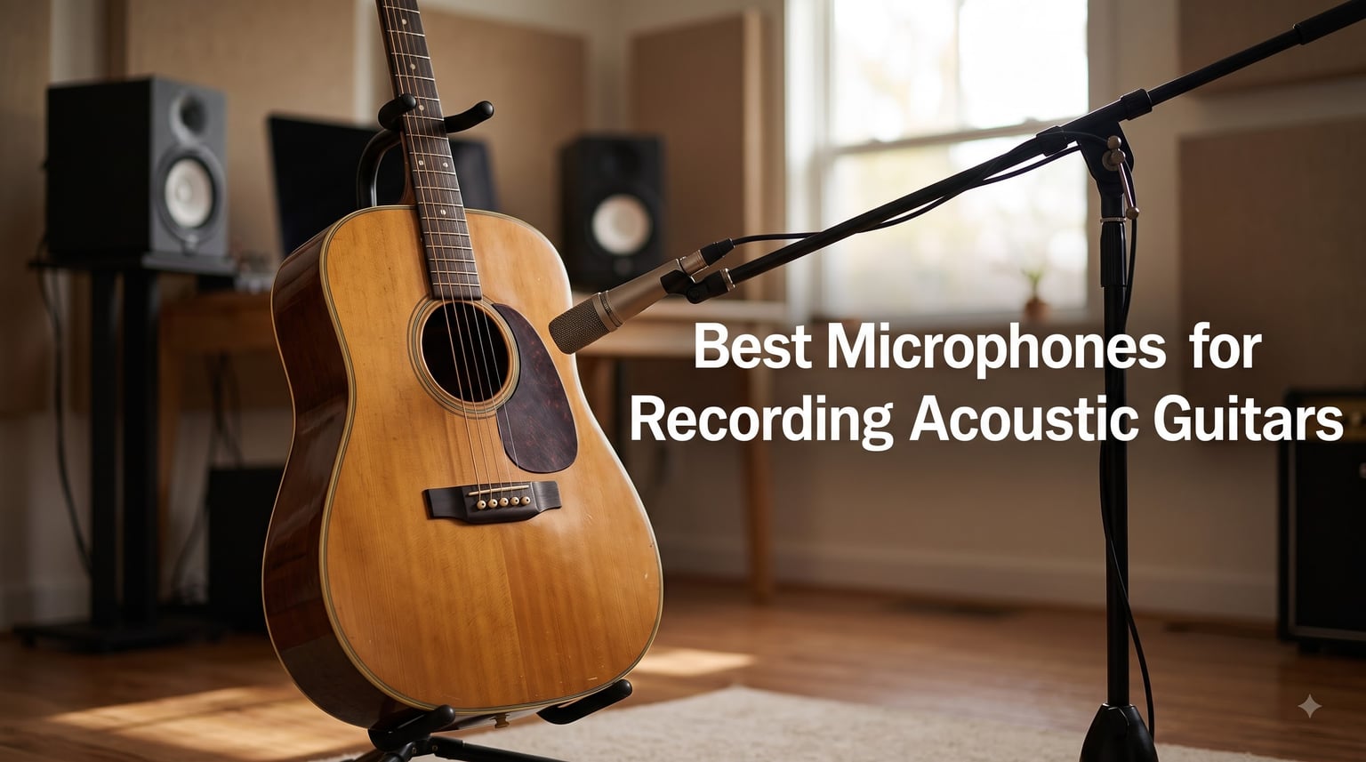 Best Microphones for Recording Acoustic Guitars