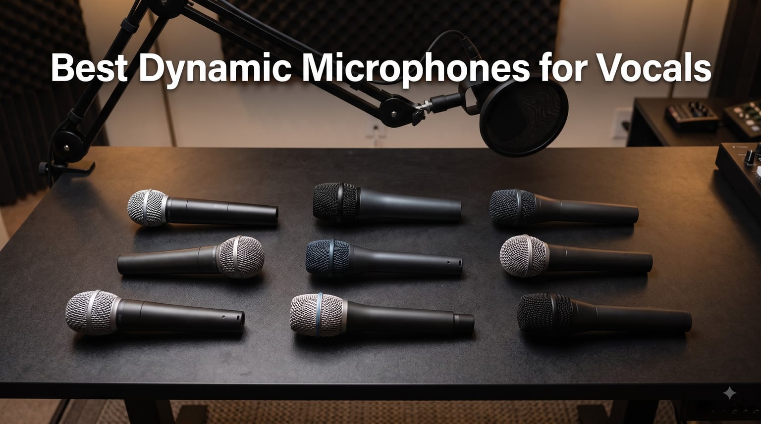 Best Dynamic Microphones for Vocals