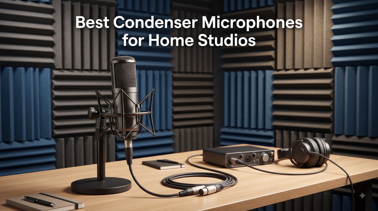 Best Condenser Microphones for Home Studios