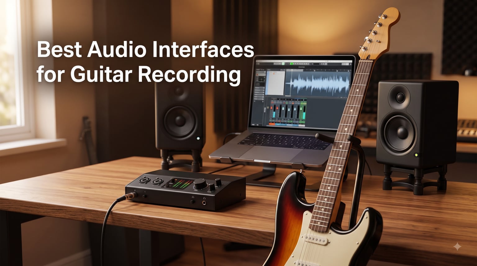 Best Audio Interfaces for Guitar Recording