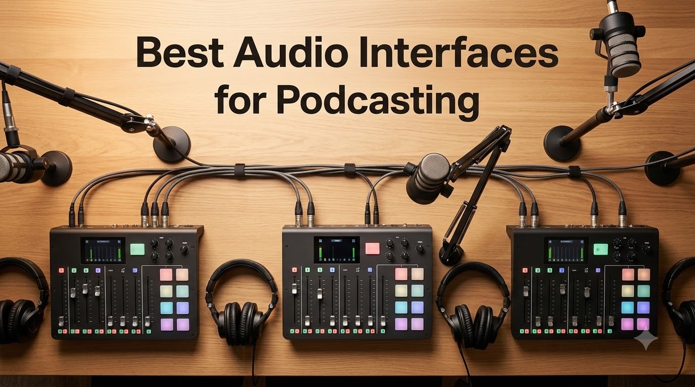 Best Audio Interfaces for Podcasting
