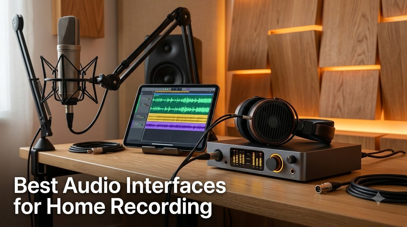 Best Audio Interfaces for Home Recording