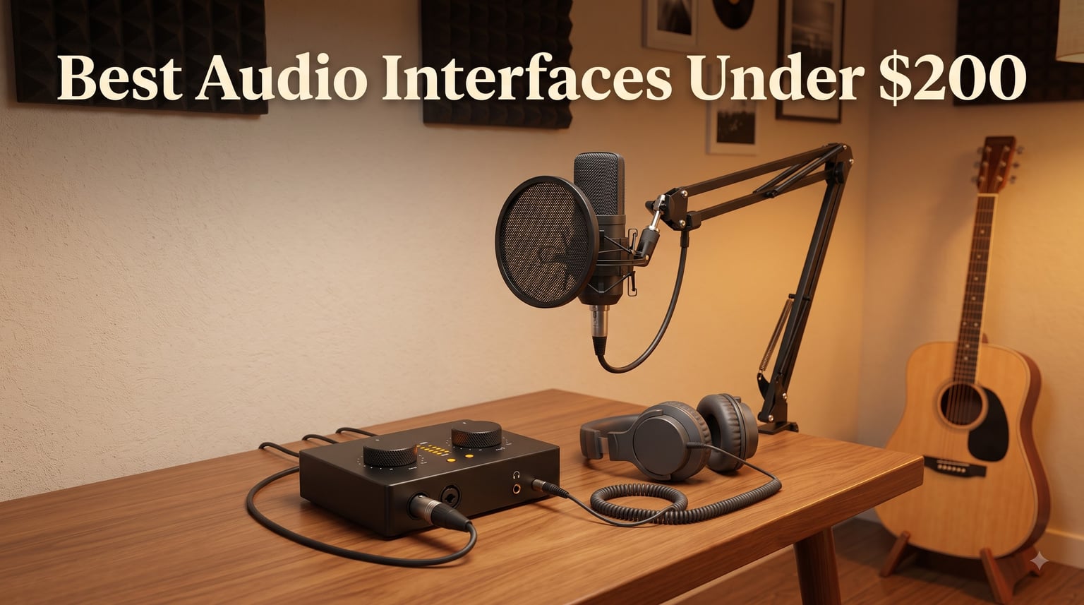 Best Audio Interfaces Under $200