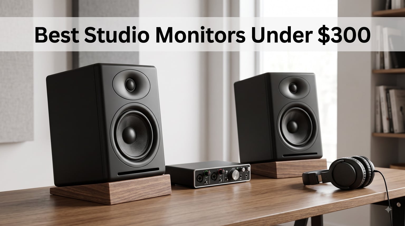 Best Studio Monitors Under $300