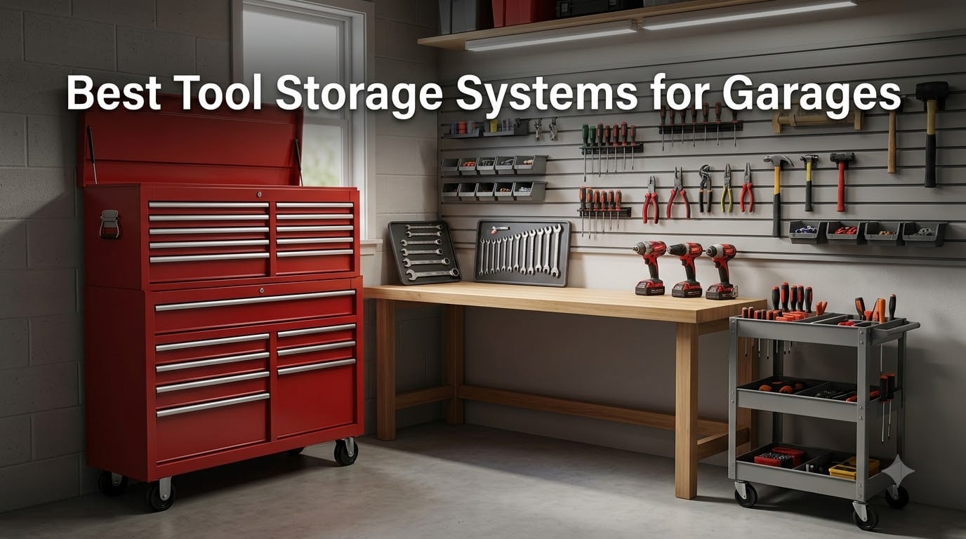 Best Tool Storage Systems for Garages