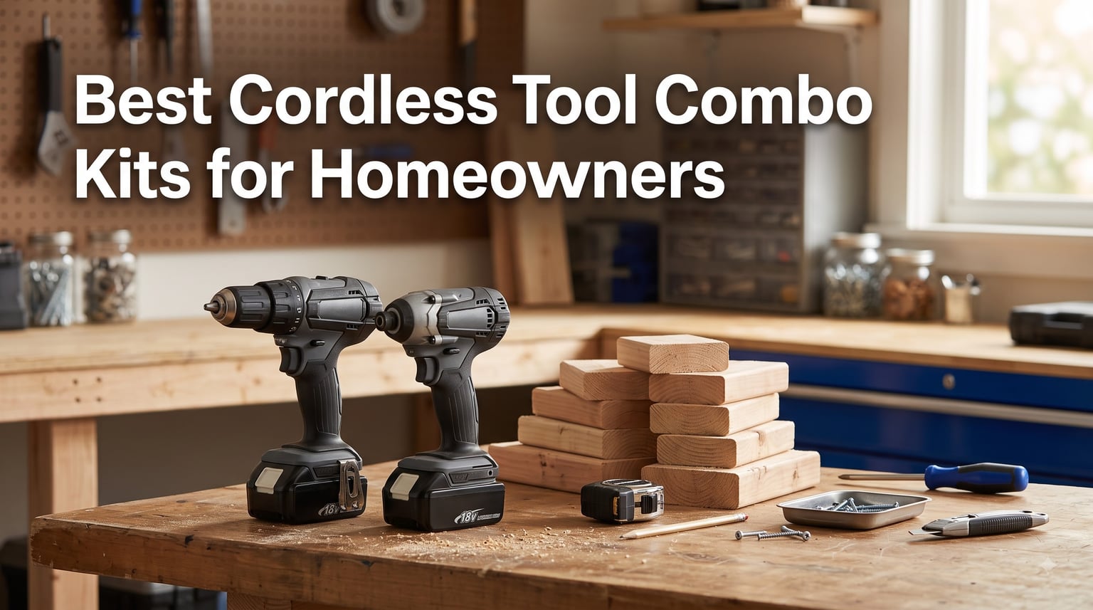 Best Cordless Tool Combo Kits for Homeowners