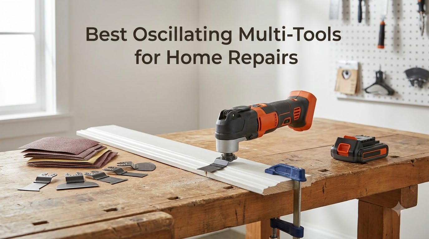 Best Oscillating Multi-Tools for Home Repairs