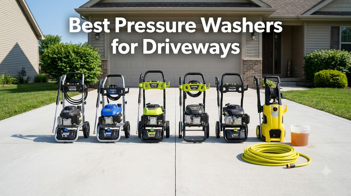 Best Pressure Washers for Driveways