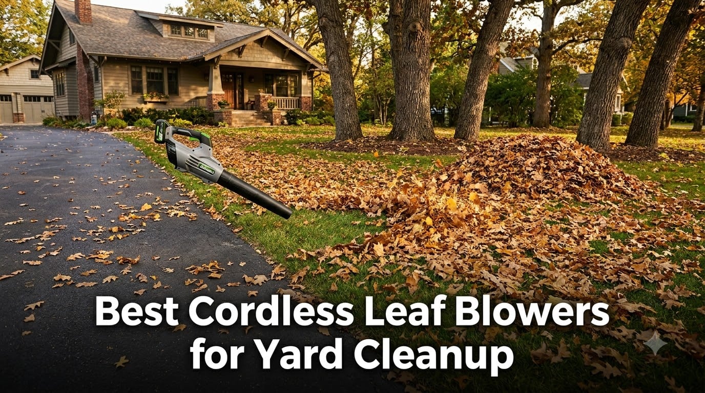 Best Cordless Leaf Blowers for Yard Cleanup