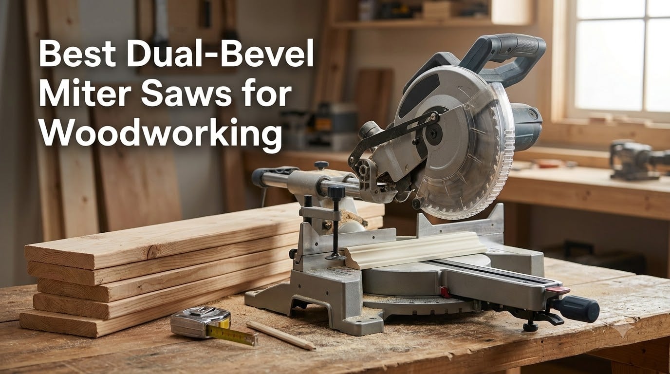 Best Dual-Bevel Miter Saws for Woodworking
