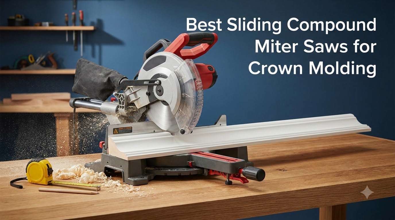 Best Sliding Compound Miter Saws for Crown Molding