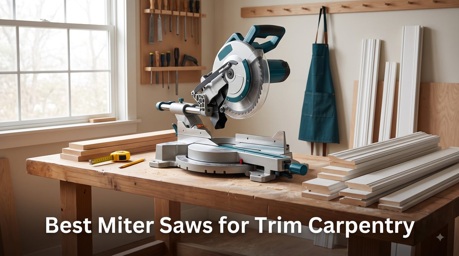 Best Miter Saws for Trim Carpentry