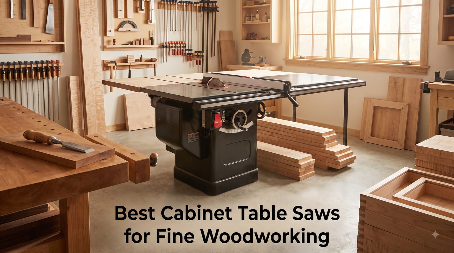 Best Cabinet Table Saws for Fine Woodworking