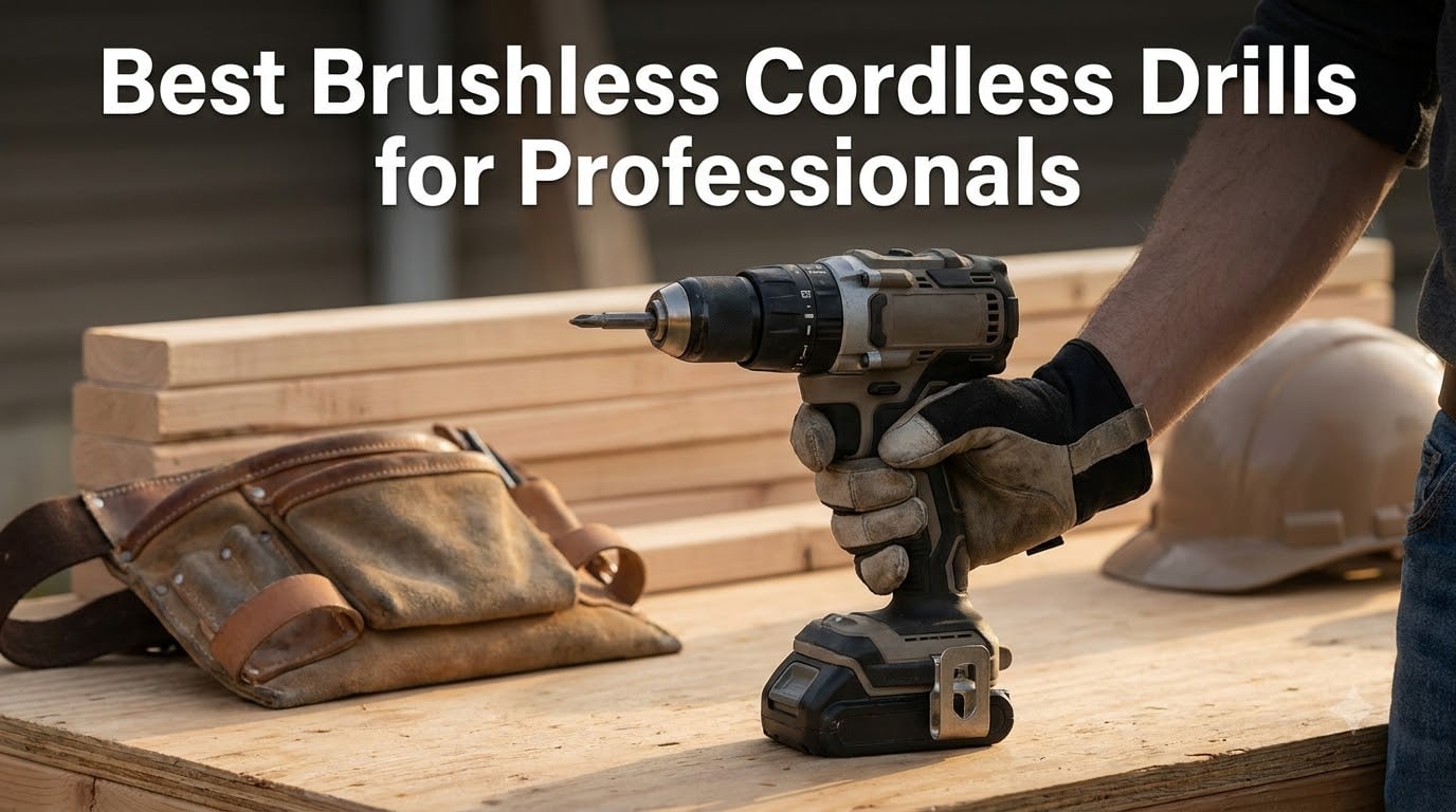 Best Brushless Cordless Drills for Professionals