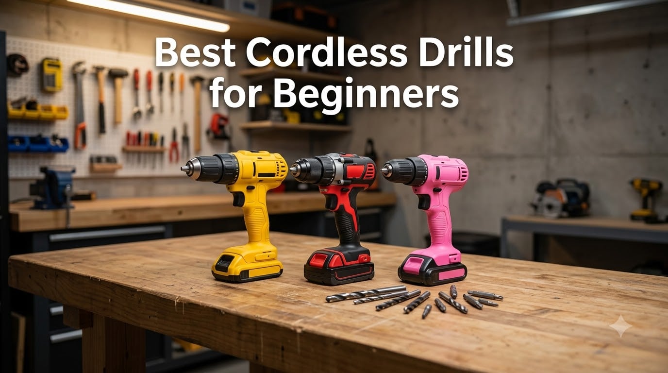 Best Cordless Drills for Beginners