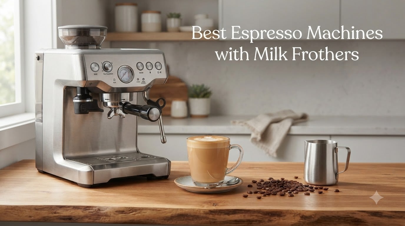 Best Espresso Machines with Milk Frothers