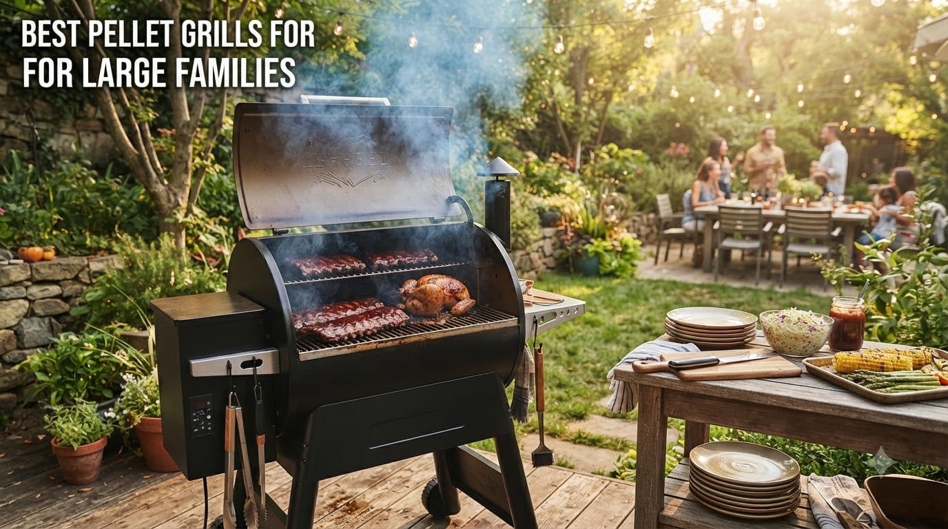 Best Pellet Grills for Large Families