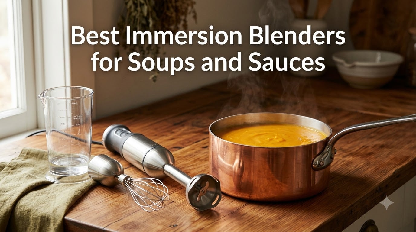 Best Immersion Blenders for Soups and Sauces