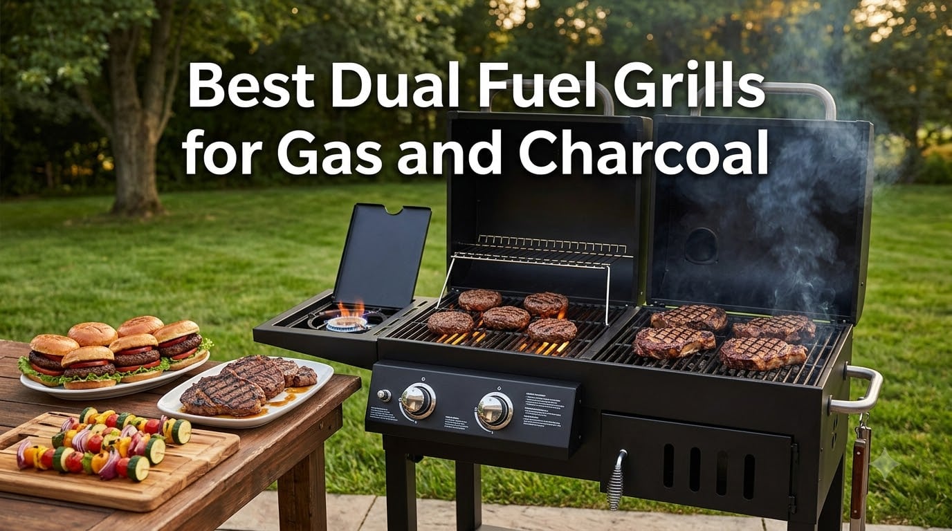 Best Dual Fuel Grills for Gas and Charcoal