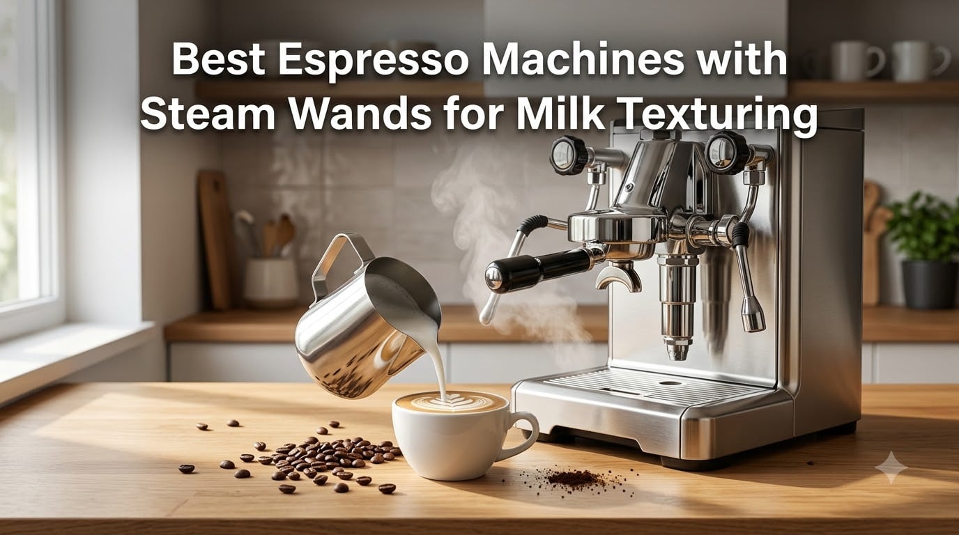 Best Espresso Machines with Steam Wands for Milk Texturing