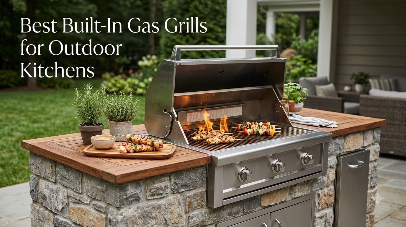 Best Built-In Gas Grills for Outdoor Kitchens
