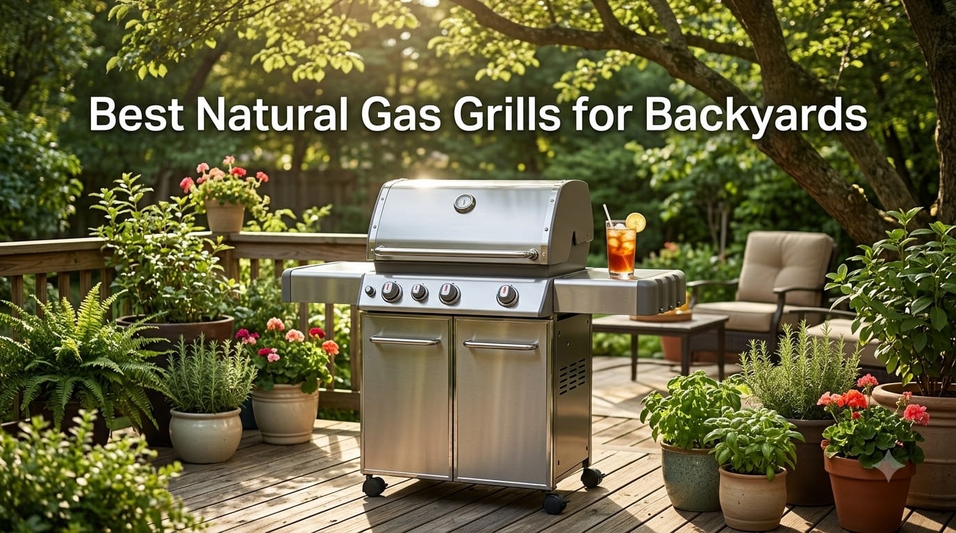 Best Natural Gas Grills for Backyards