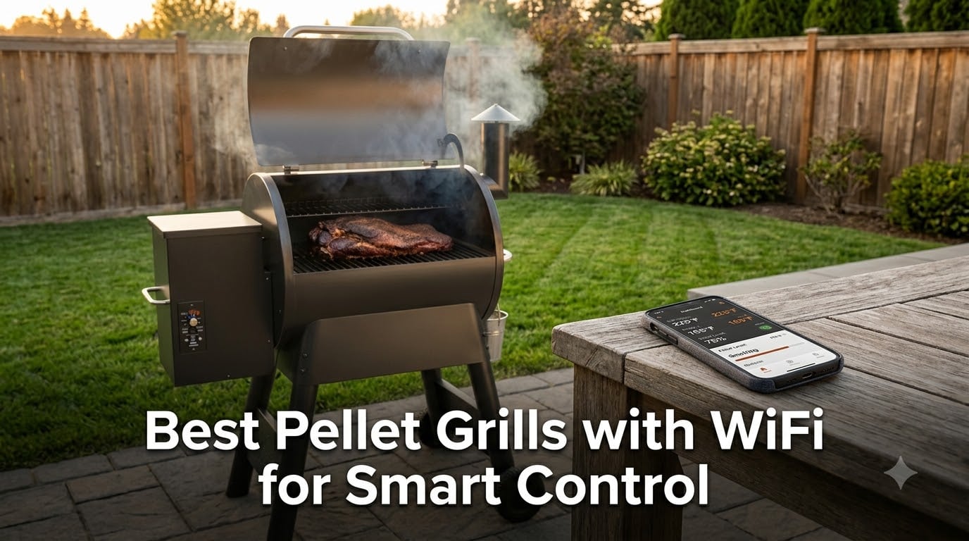 Best Pellet Grills with WiFi for Smart Control